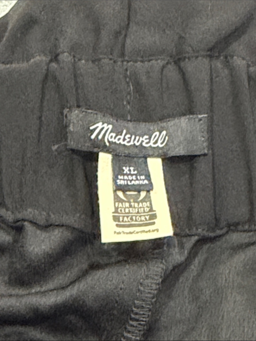 Madewell ‘Huston’ Wide Leg Tie-Waist Cropped Pants XL - Picture 2 of 4